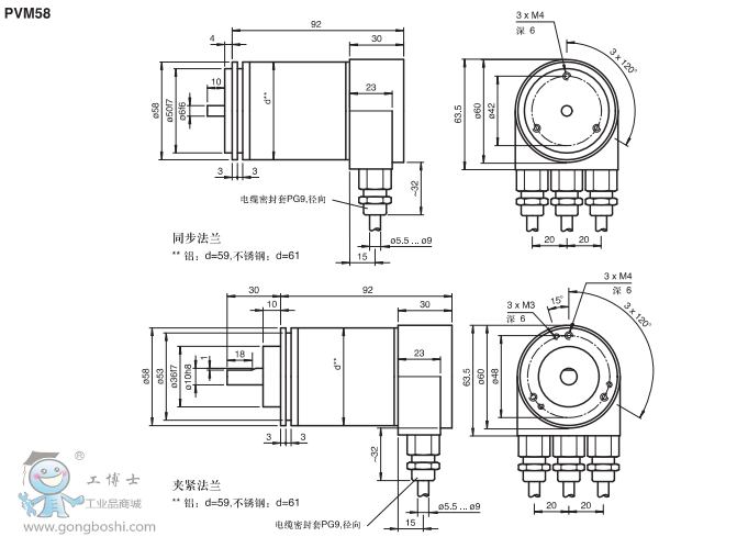 PVM58���a���ߴ�
