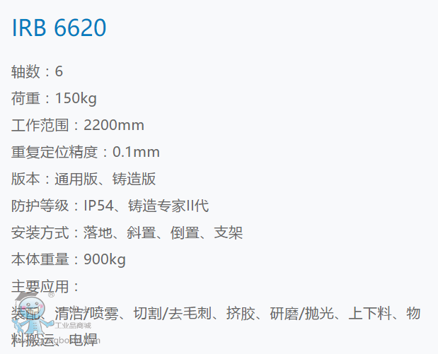 IRB6620����(sh��)