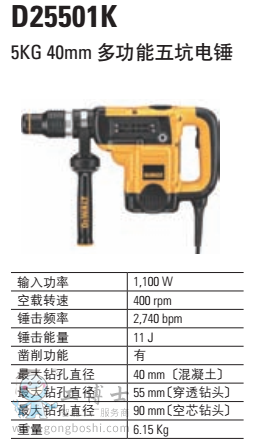 5KG 40mm�๦�������N D25501K