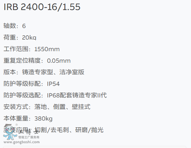 IRB 2400-16��1.55Ԕ��