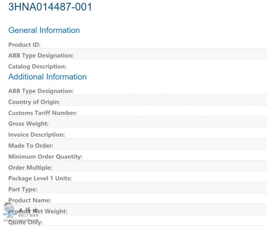 ABB���I(y��)�C(j��)������� 3HNA014487-001 ��������������(sh��)�D