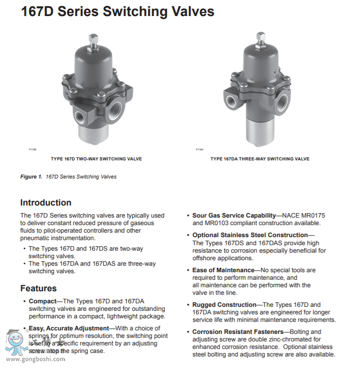 Fisher&trade; 167D ϵ���ГQ�y