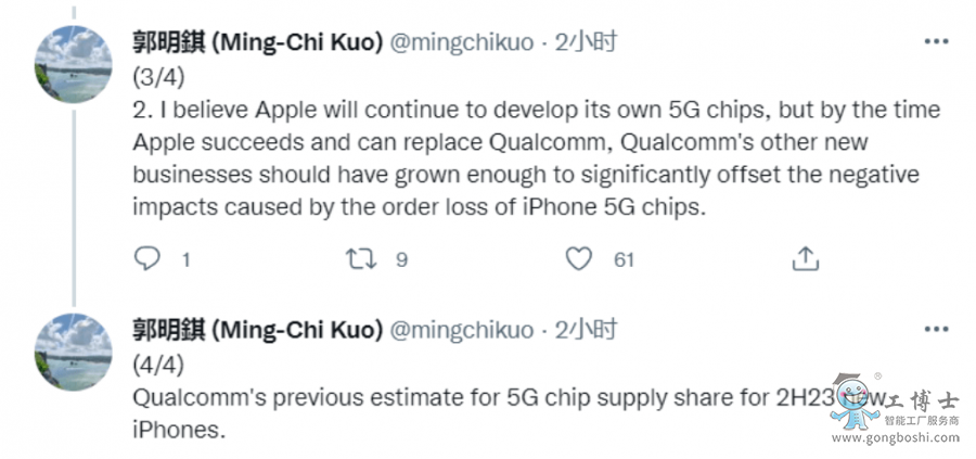 ��ͨ�`ϲ�����O������5GоƬ�аlʧ�� 