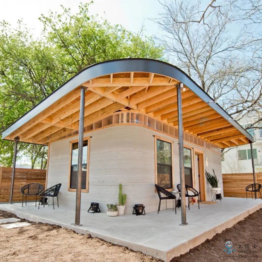 造價 4000 美元的 3D 打印樣板房